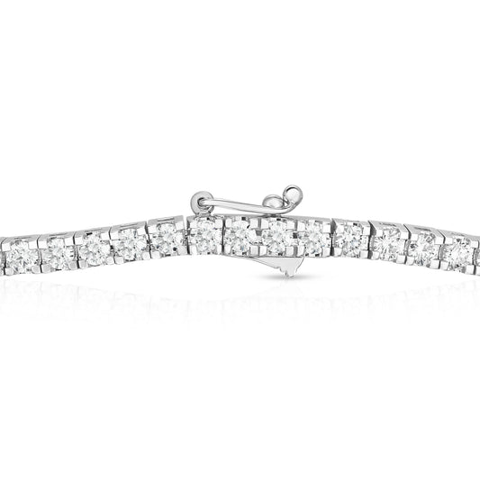 Diamond Tennis Bracelet in 14K White Gold