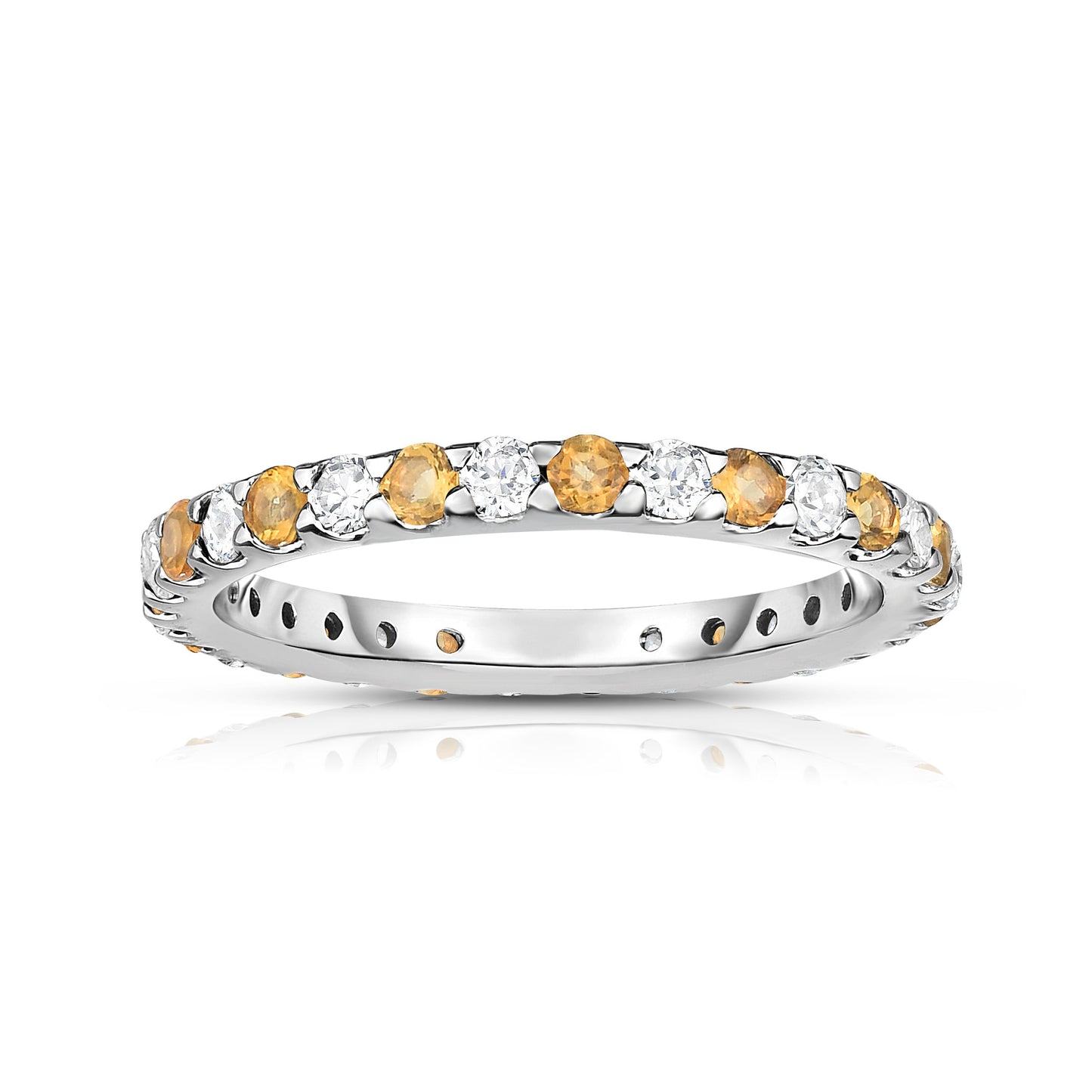 0.95Cttw Diamond Eternity Ring in 14K White Gold