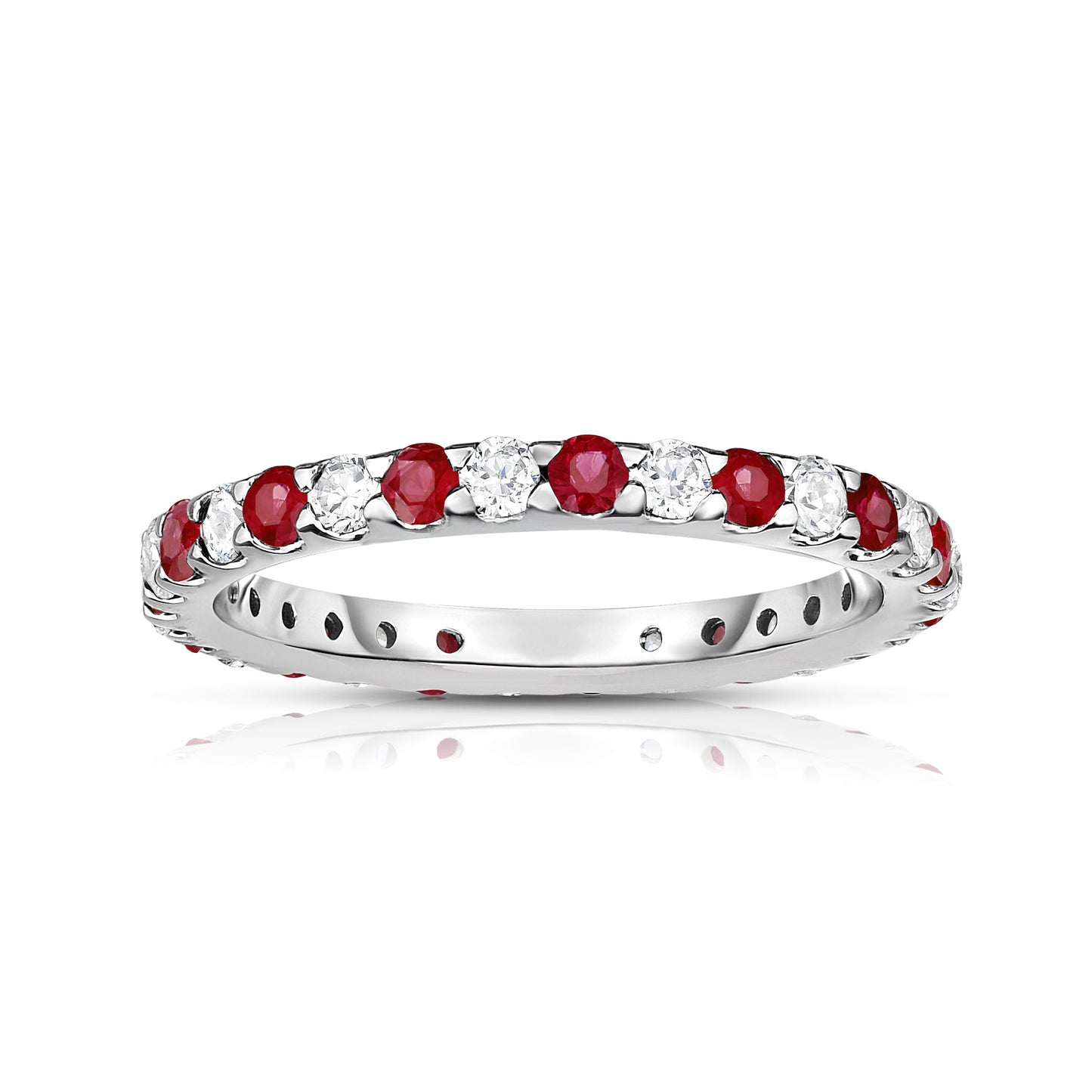 0.95Cttw Diamond Eternity Ring in 14K White Gold
