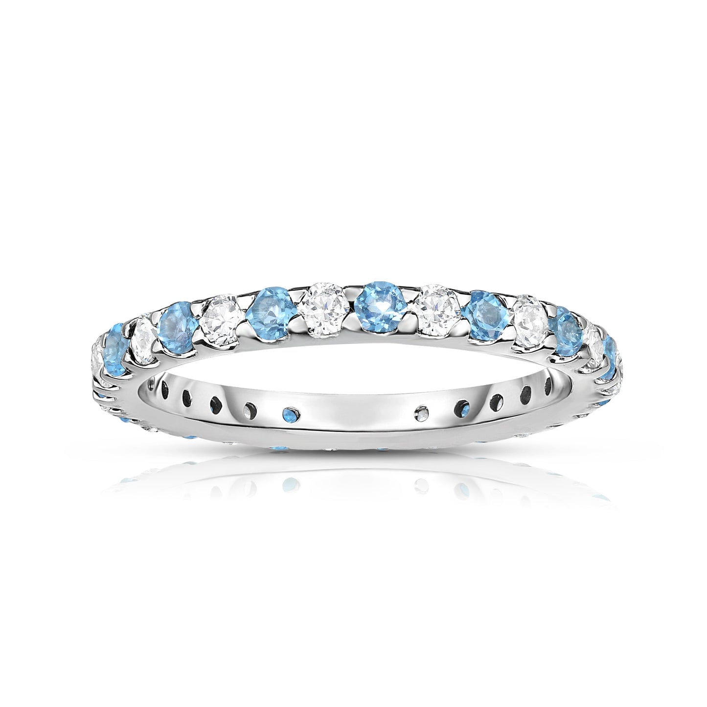 0.95Cttw Diamond Eternity Ring in 14K White Gold