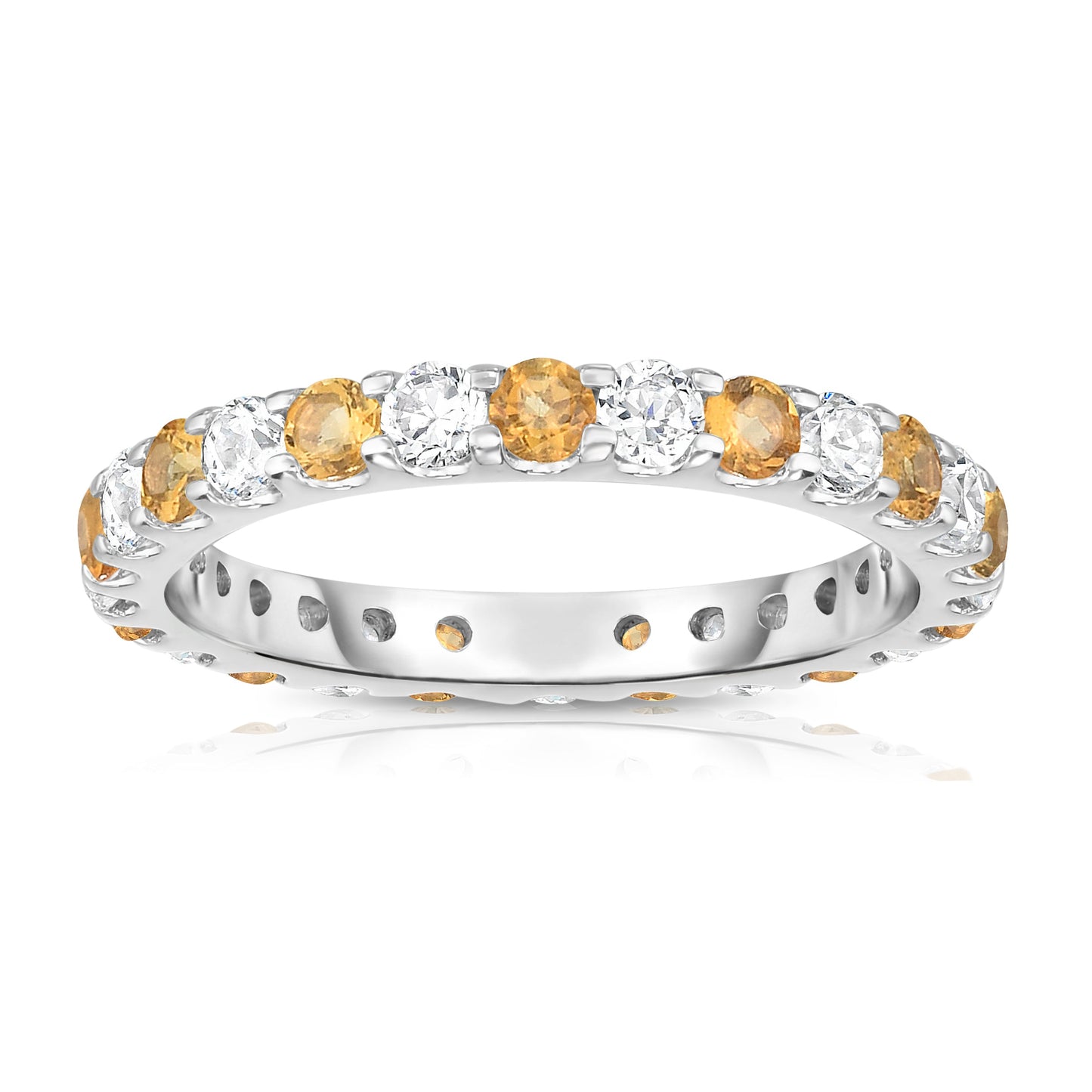 1.30Cttw Diamond Eternity Ring in 14K White Gold