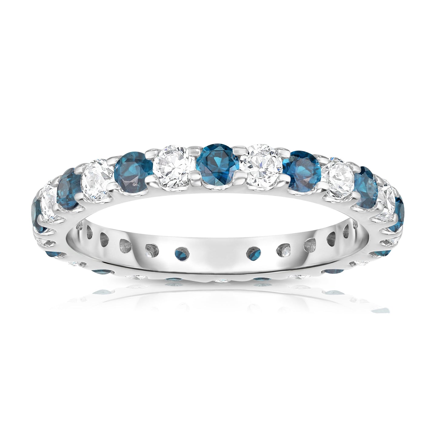 1.30Cttw Diamond Eternity Ring in 14K White Gold