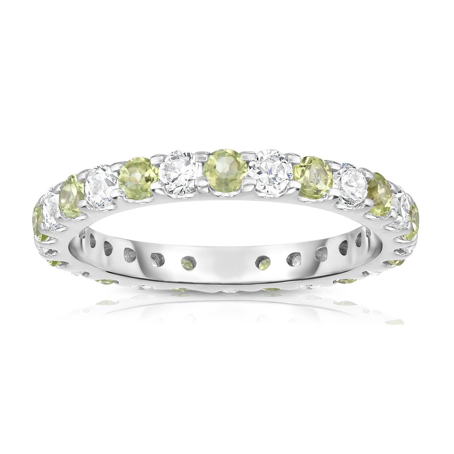 1.30Cttw Diamond Eternity Ring in 14K White Gold