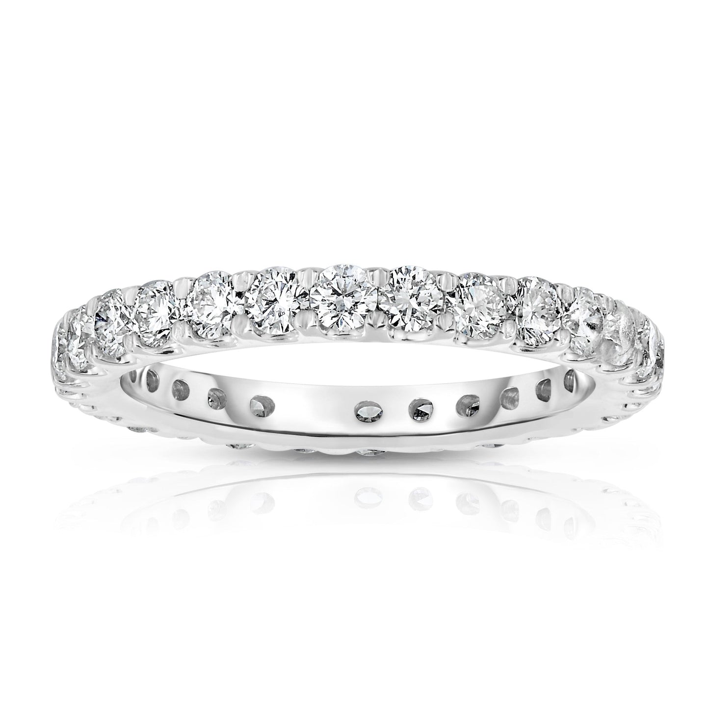 1.30Cttw Diamond Eternity Ring in 14K White Gold