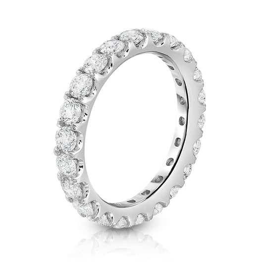 2.20Cttw Diamond Eternity Band in 14K White Gold