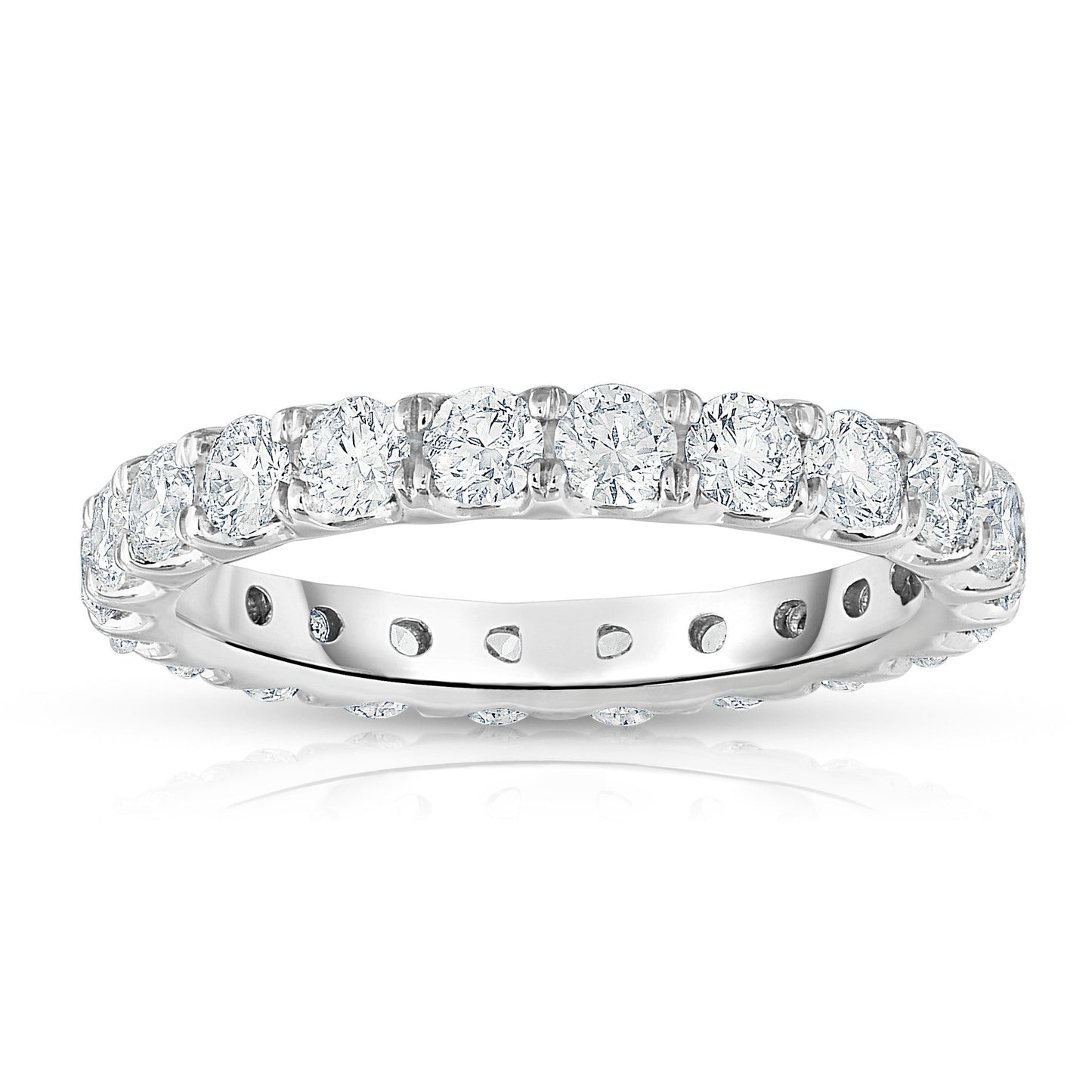 2.20Cttw Diamond Eternity Band in 14K White Gold