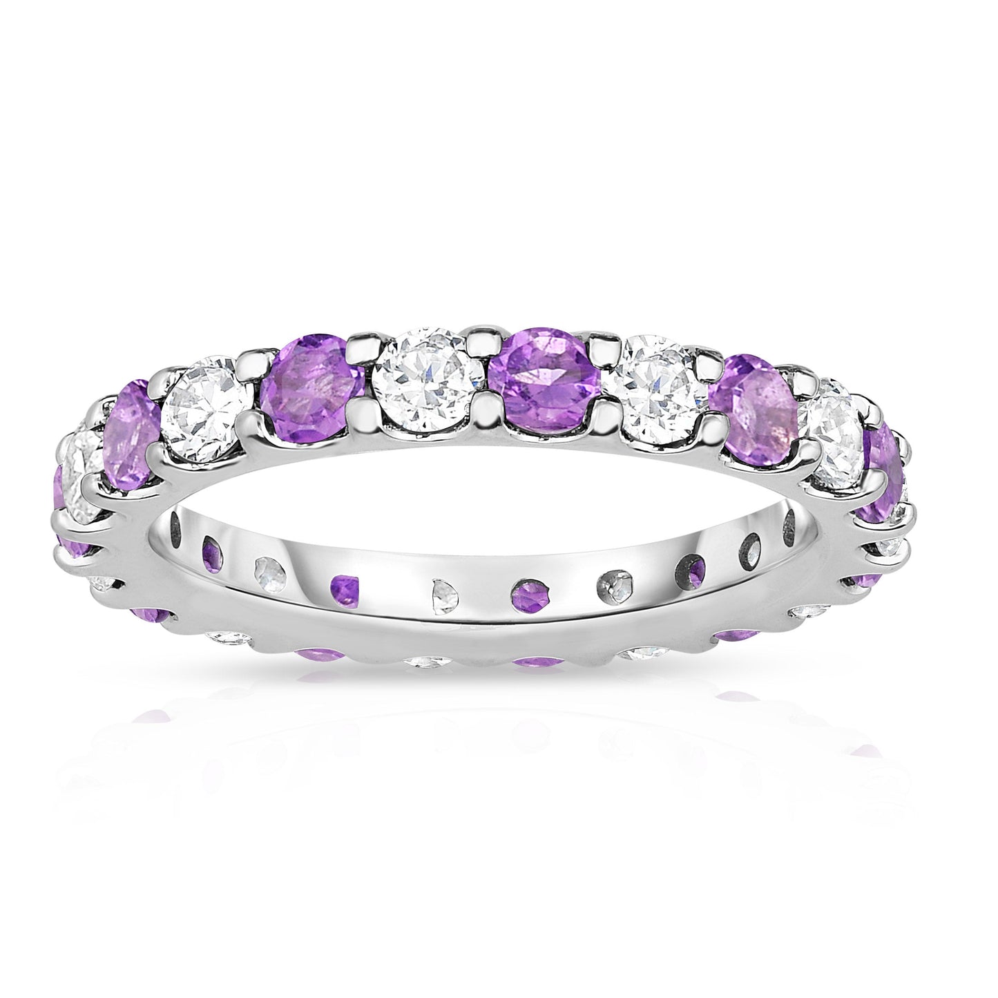 2.20Cttw Diamond Eternity Band in 14K White Gold