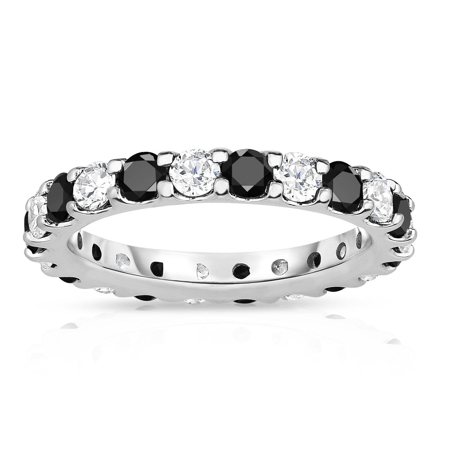 2.20Cttw Diamond Eternity Band in 14K White Gold