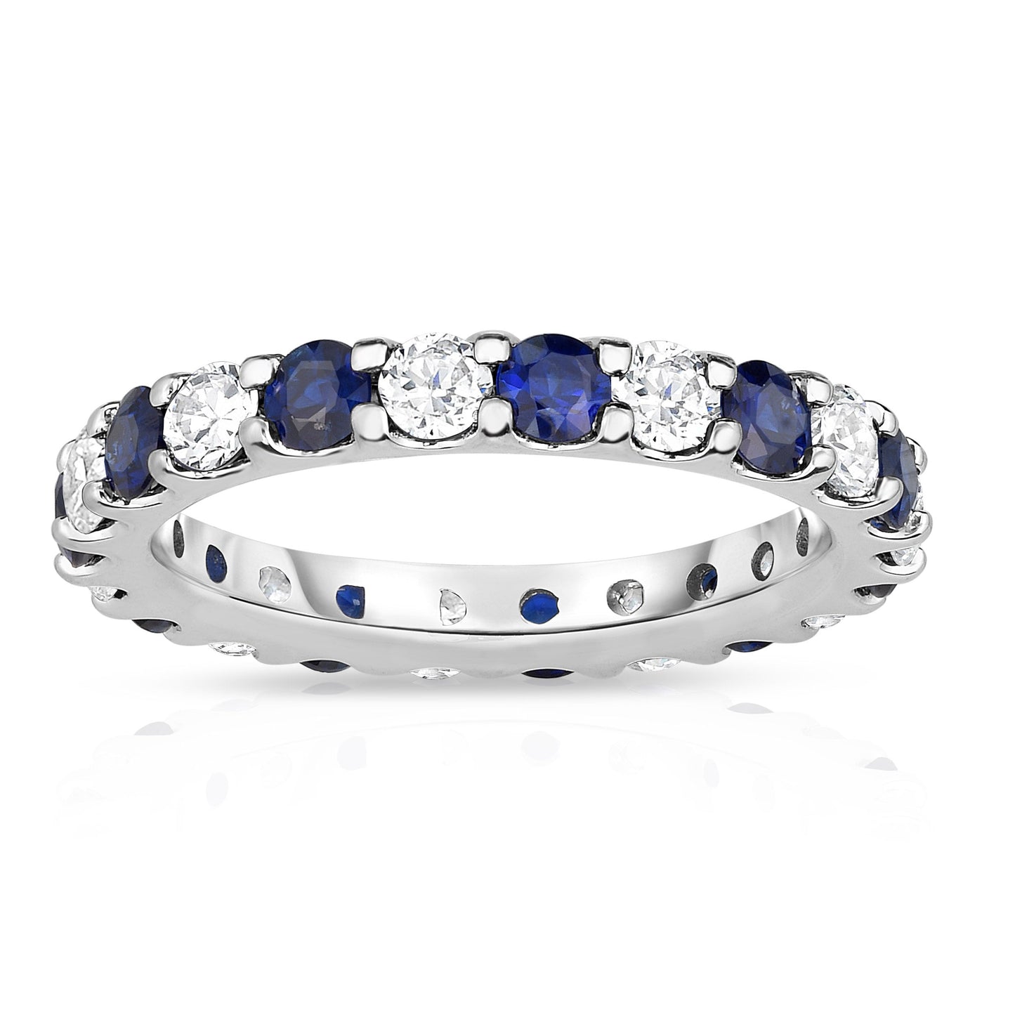 2.20Cttw Diamond Eternity Band in 14K White Gold