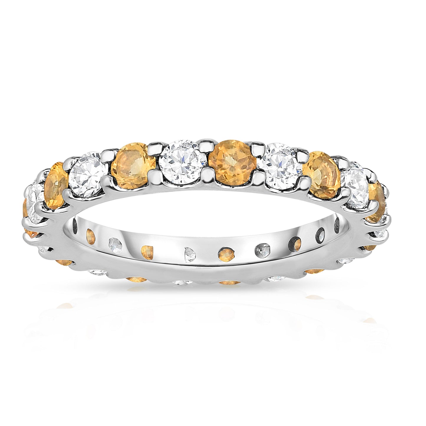 2.20Cttw Diamond Eternity Band in 14K White Gold