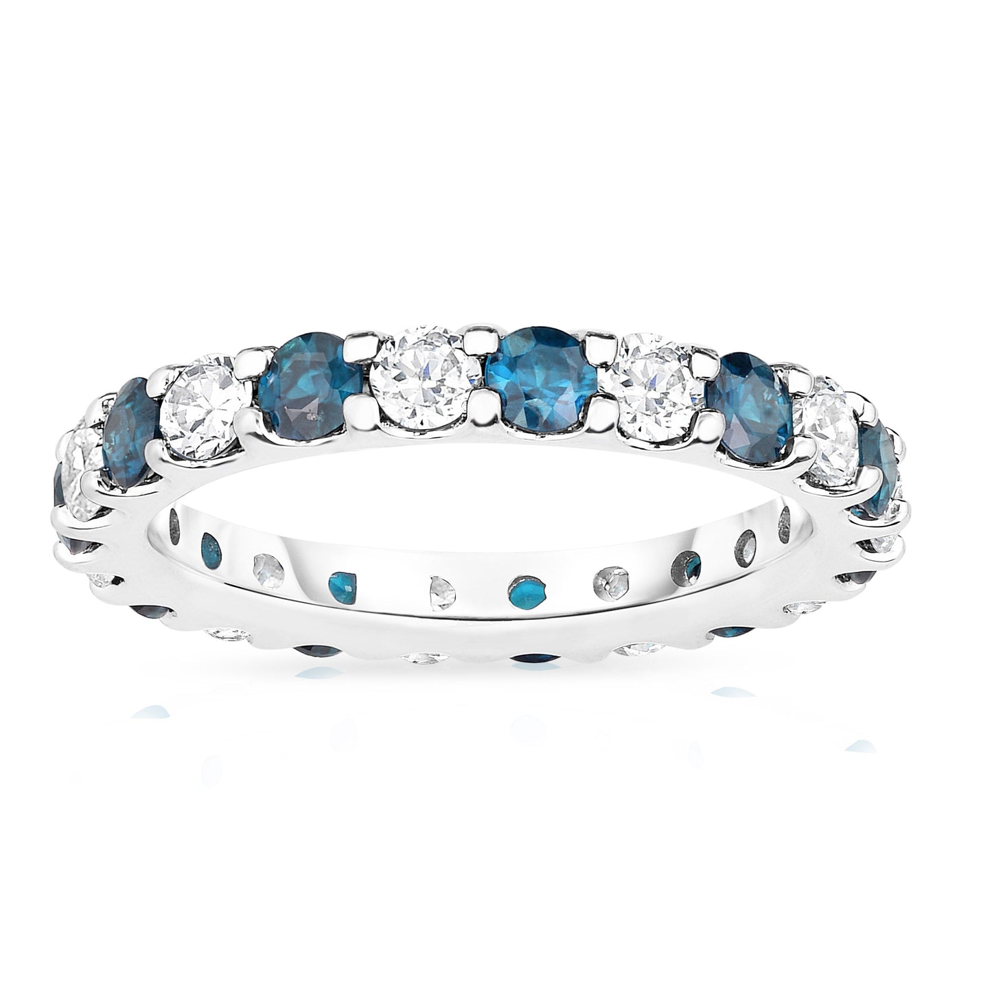 2.20Cttw Diamond Eternity Band in 14K White Gold
