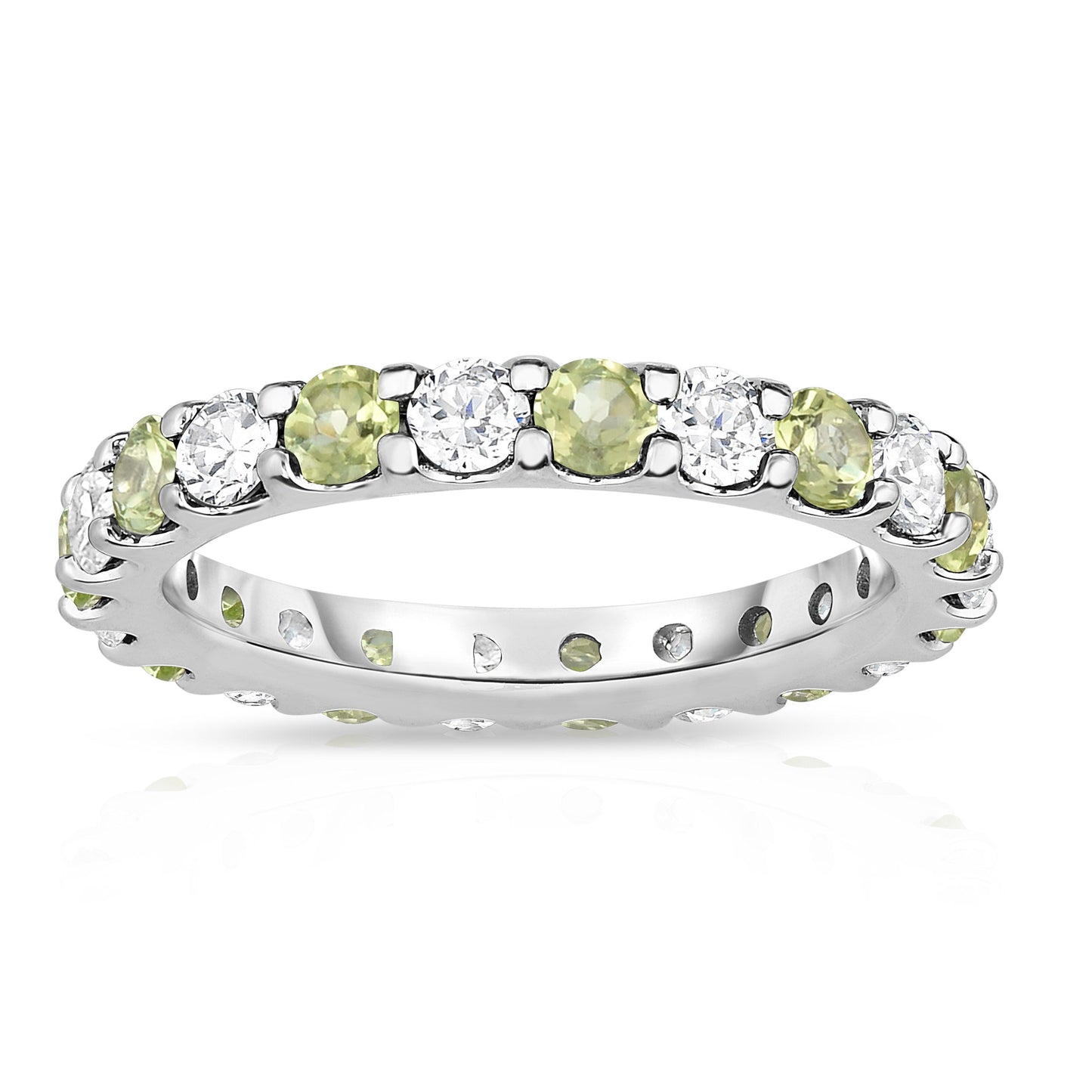 2.20Cttw Diamond Eternity Band in 14K White Gold