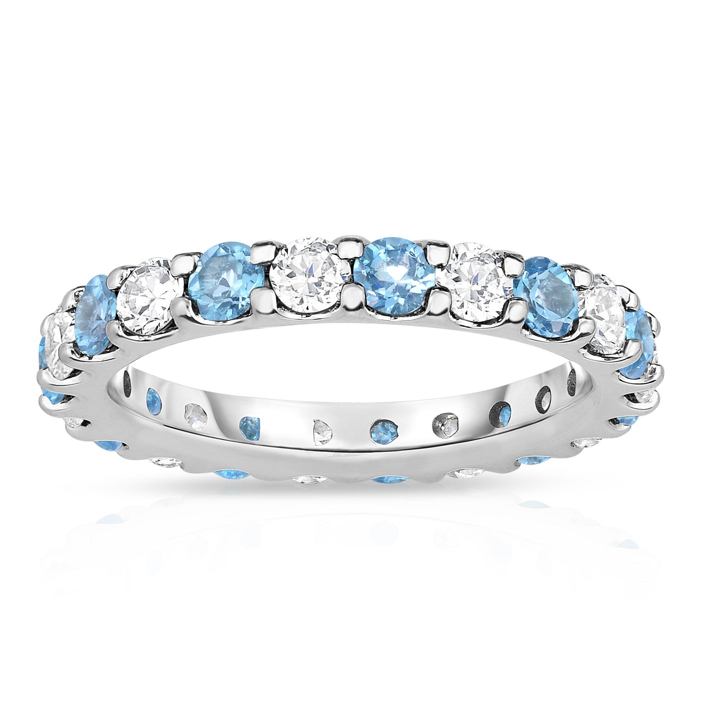 2.20Cttw Diamond Eternity Band in 14K White Gold