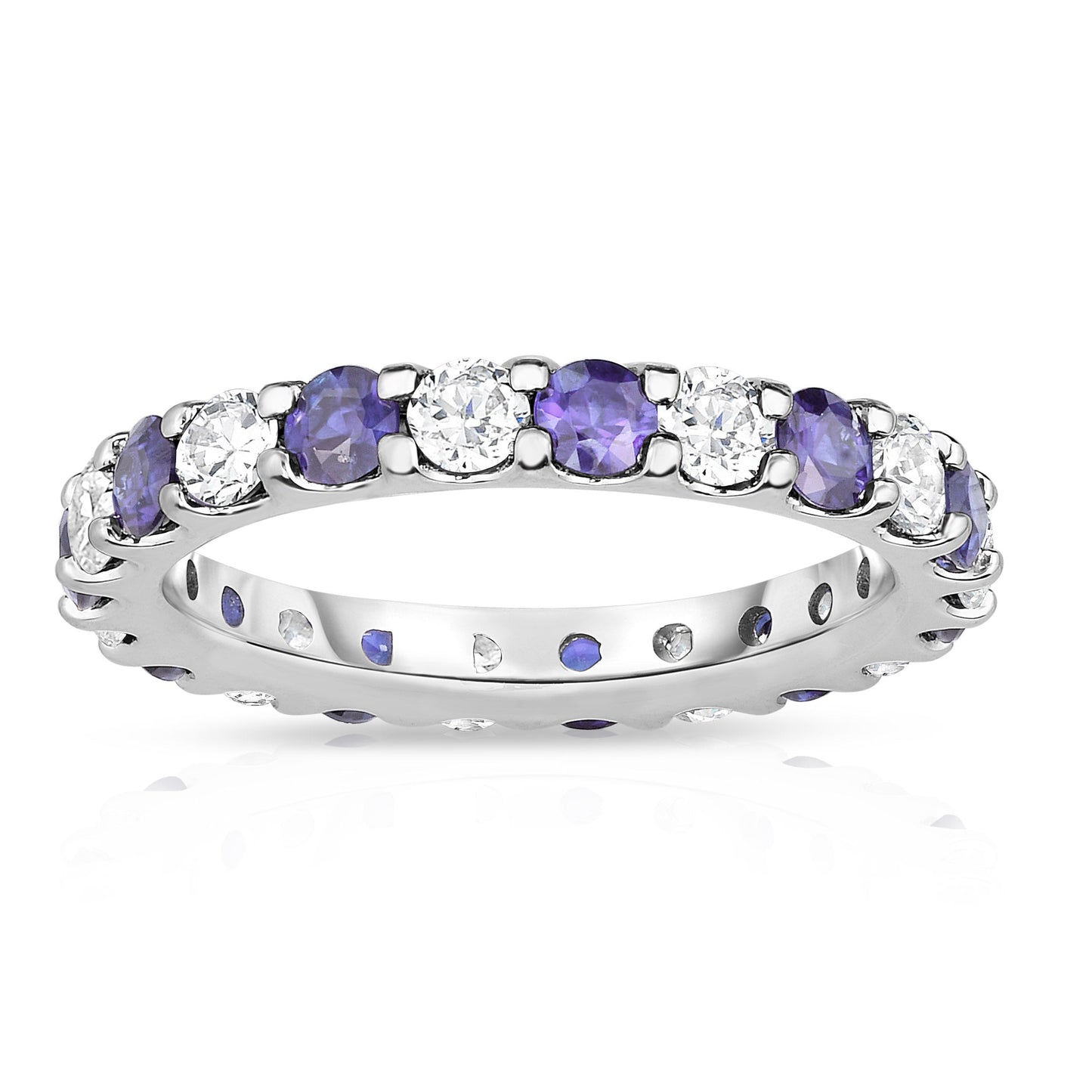 2.20Cttw Diamond Eternity Band in 14K White Gold