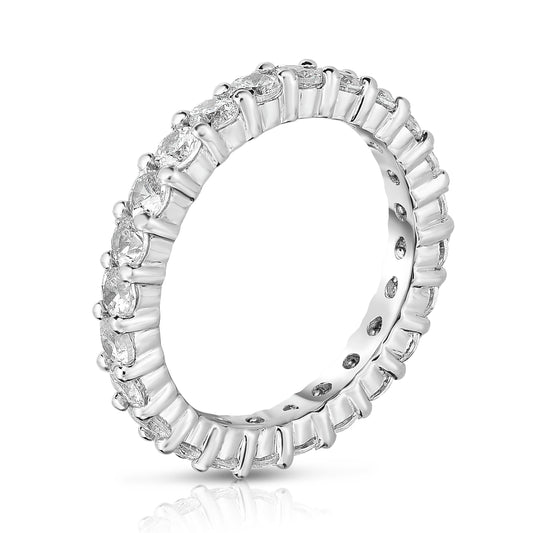 1.50-1.75Ct Diamond Eternity Band in 14K White Gold