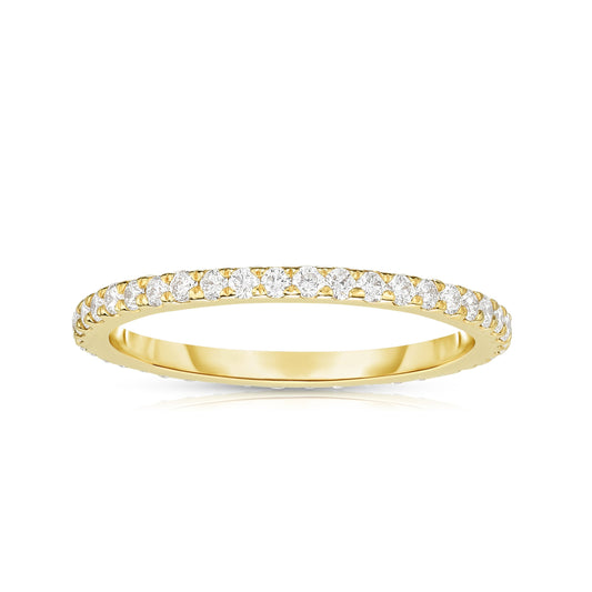 0.40Ct Diamond Eternity Ring in 14K Gold