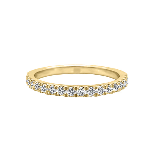 0.35Ct Diamond Wedding Band in 14K Gold