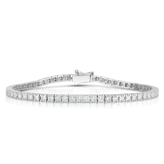 Diamond Tennis Bracelet in 14K White Gold