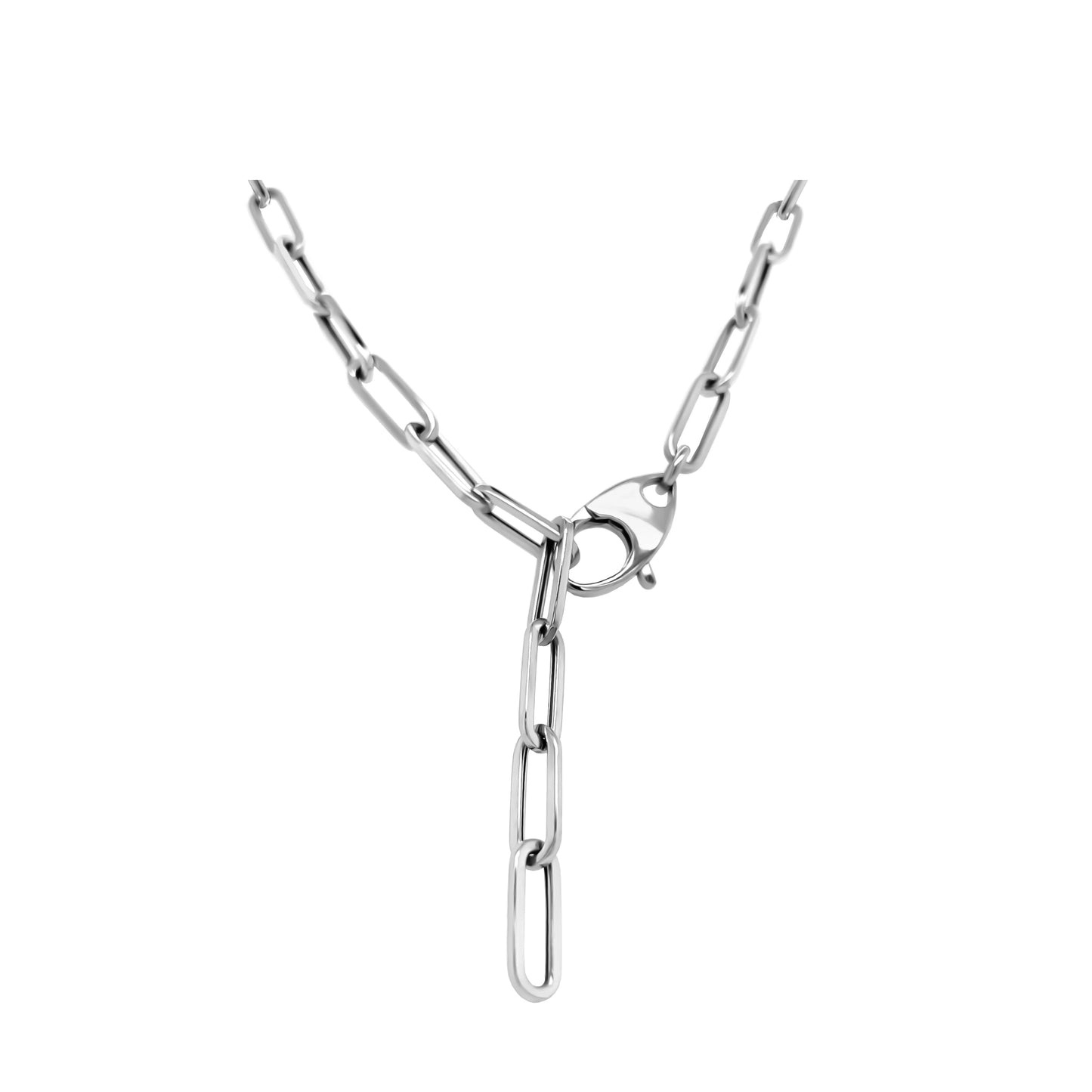 Link Paperclip Link Chain Necklace, 20" in 14K Gold