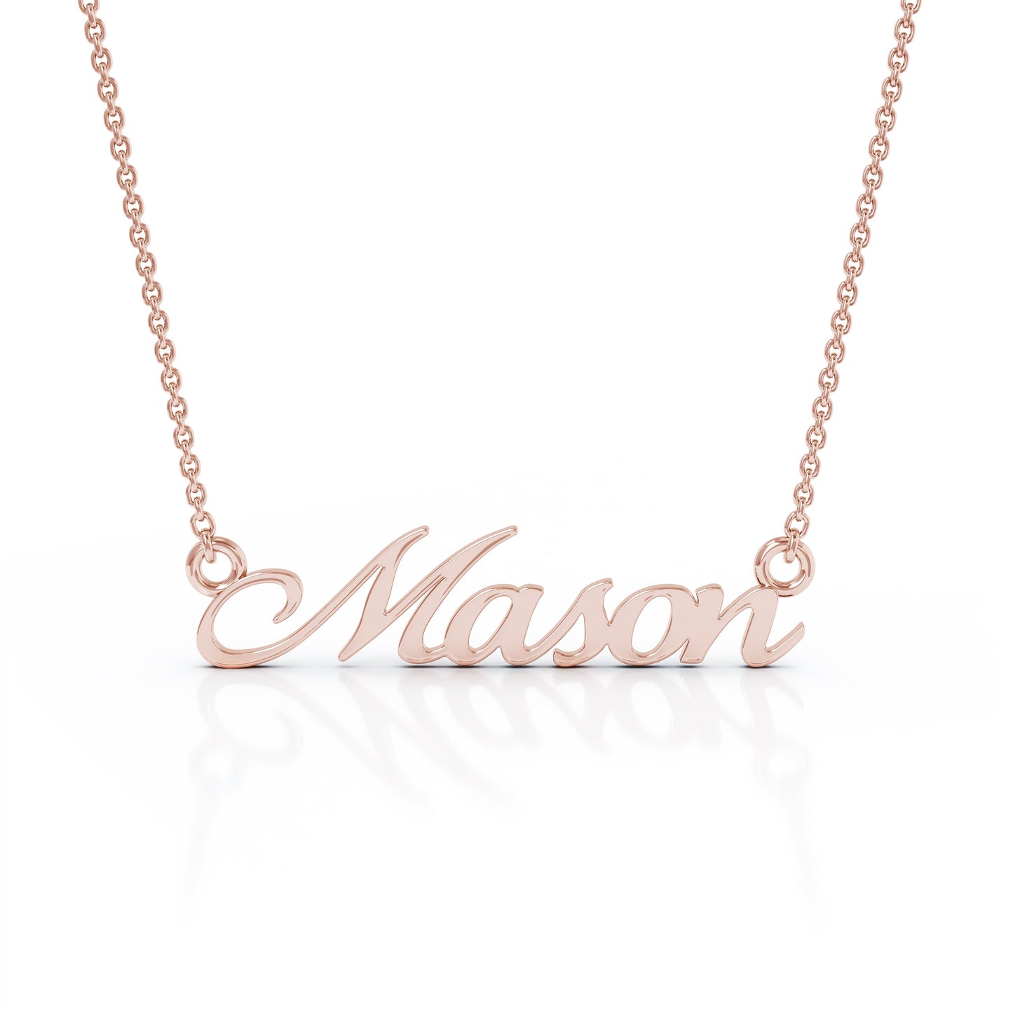 Personalized Name Necklace in 14K Gold