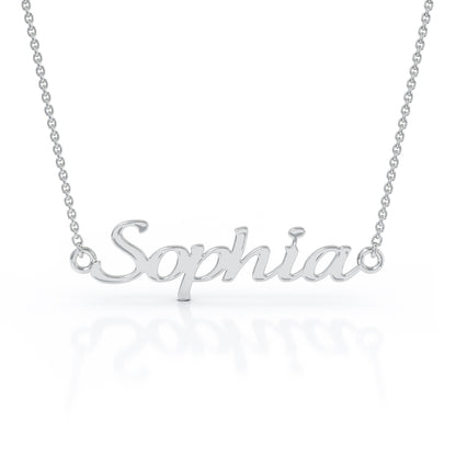 Personalized Name Necklace in 14K Gold