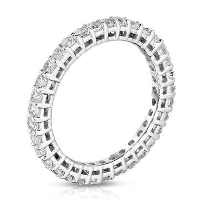 0.90-1.00Ct Diamond Eternity Band in 14K White Gold