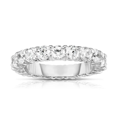 3.00-3.30Ct Diamond Eternity Ring in 14K White Gold