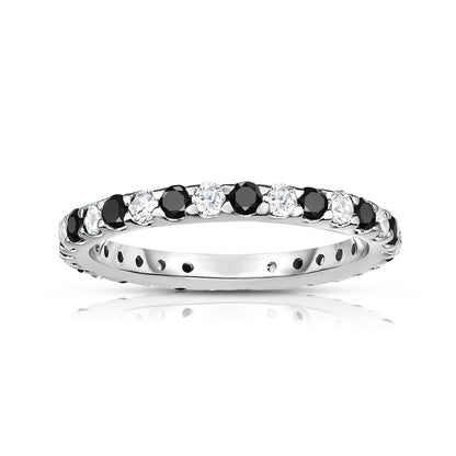 0.95Cttw Diamond Eternity Ring in 14K White Gold