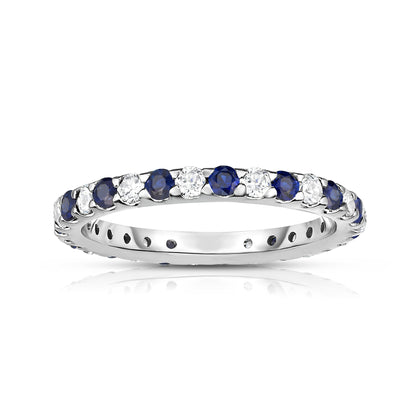 0.95Cttw Diamond Eternity Ring in 14K White Gold