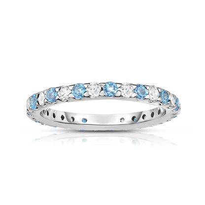 0.95Cttw Diamond Eternity Ring in 14K White Gold
