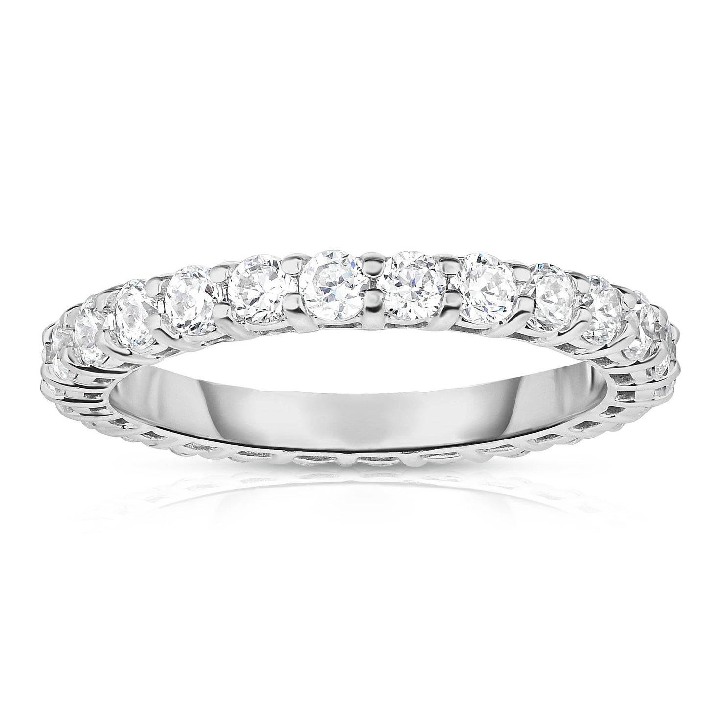 1.40Cttw Diamond Eternity Ring in 14K White Gold