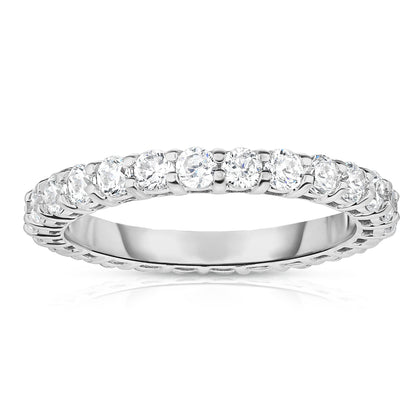 1.40Cttw Diamond Eternity Ring in 14K White Gold
