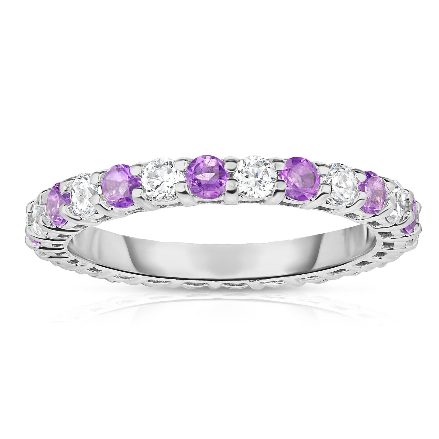 1.40Cttw Diamond Eternity Ring in 14K White Gold
