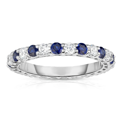 1.40Cttw Diamond Eternity Ring in 14K White Gold