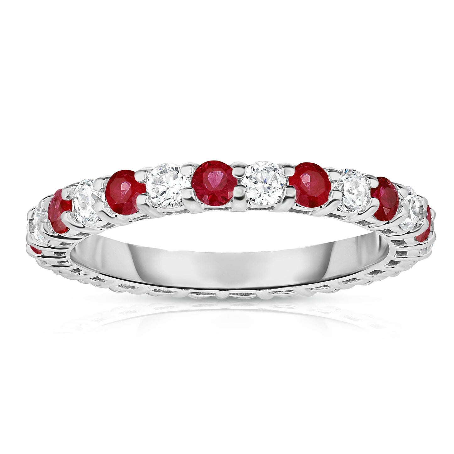 1.40Cttw Diamond Eternity Ring in 14K White Gold