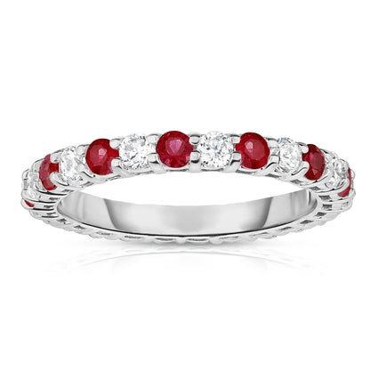 1.40Cttw Diamond Eternity Ring in 14K White Gold