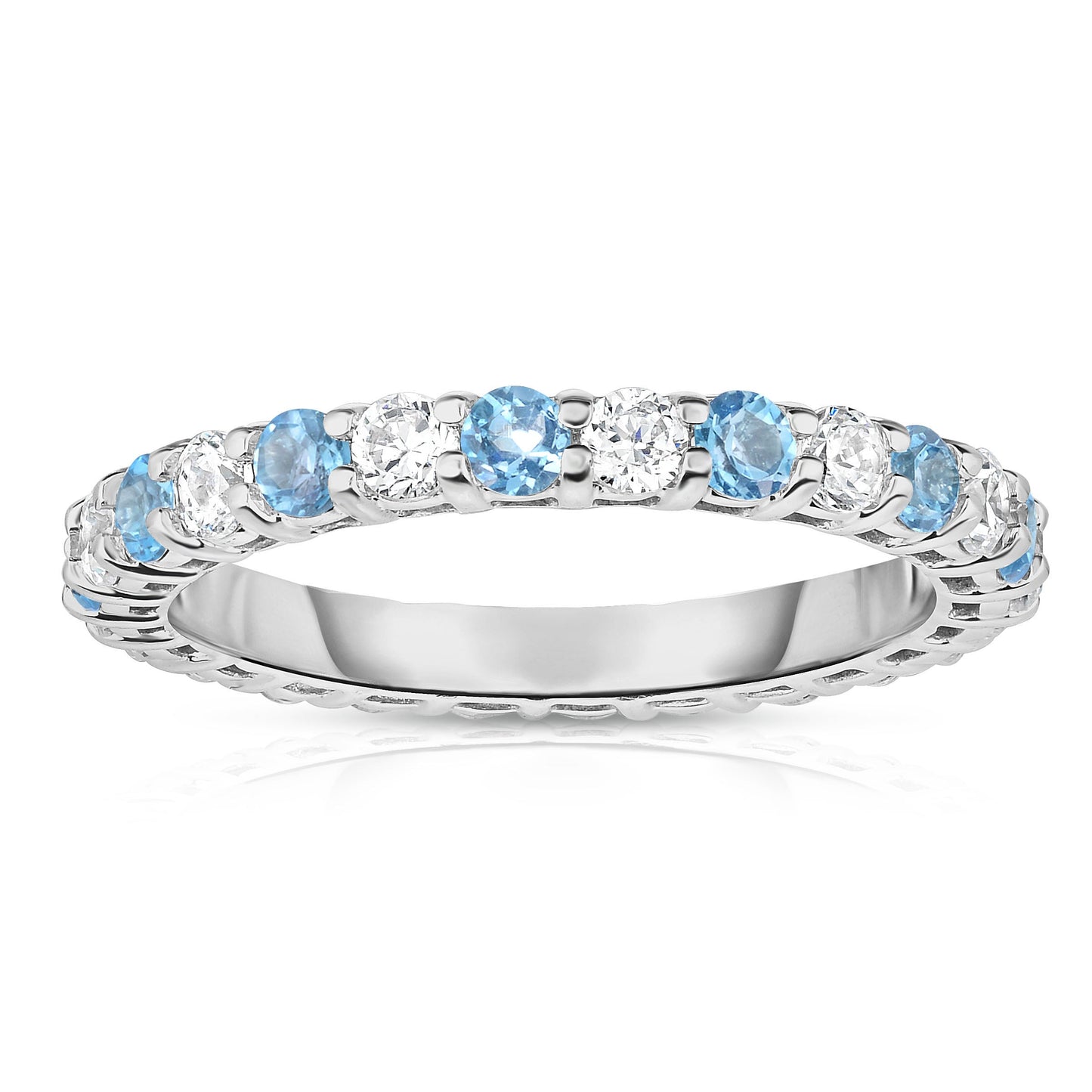 1.40Cttw Diamond Eternity Ring in 14K White Gold