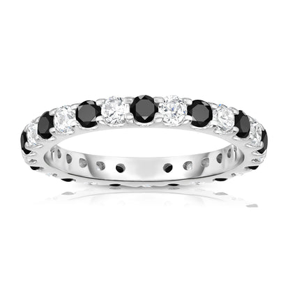 1.30Cttw Diamond Eternity Ring in 14K White Gold