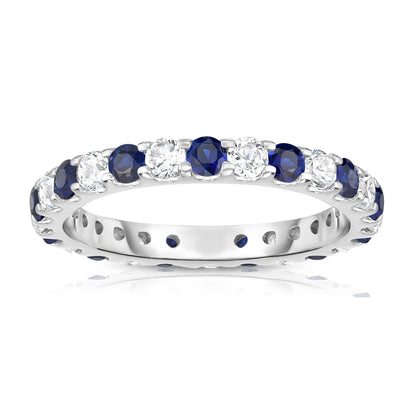 1.30Cttw Diamond Eternity Ring in 14K White Gold