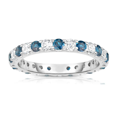 1.30Cttw Diamond Eternity Ring in 14K White Gold