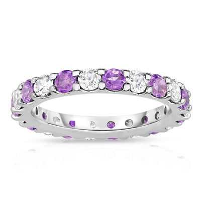 2.20Cttw Diamond Eternity Band in 14K White Gold