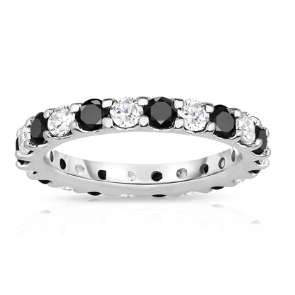 2.20Cttw Diamond Eternity Band in 14K White Gold