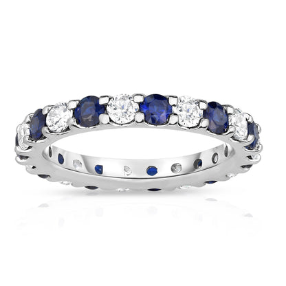 2.20Cttw Diamond Eternity Band in 14K White Gold