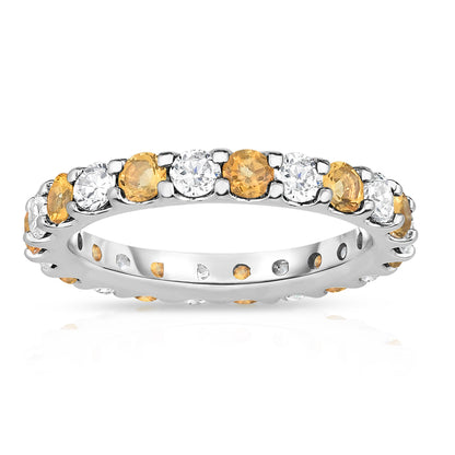 2.20Cttw Diamond Eternity Band in 14K White Gold