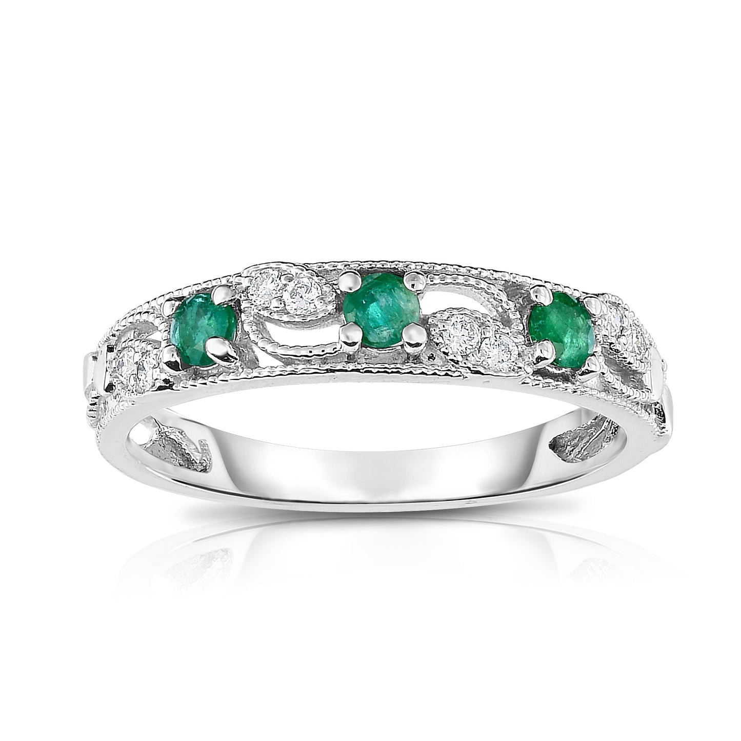 0.25Ct Diamond Stackable Ring in 14K Gold