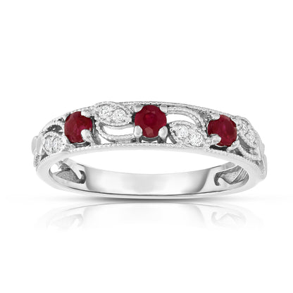 0.25Ct Diamond Stackable Ring in 14K Gold