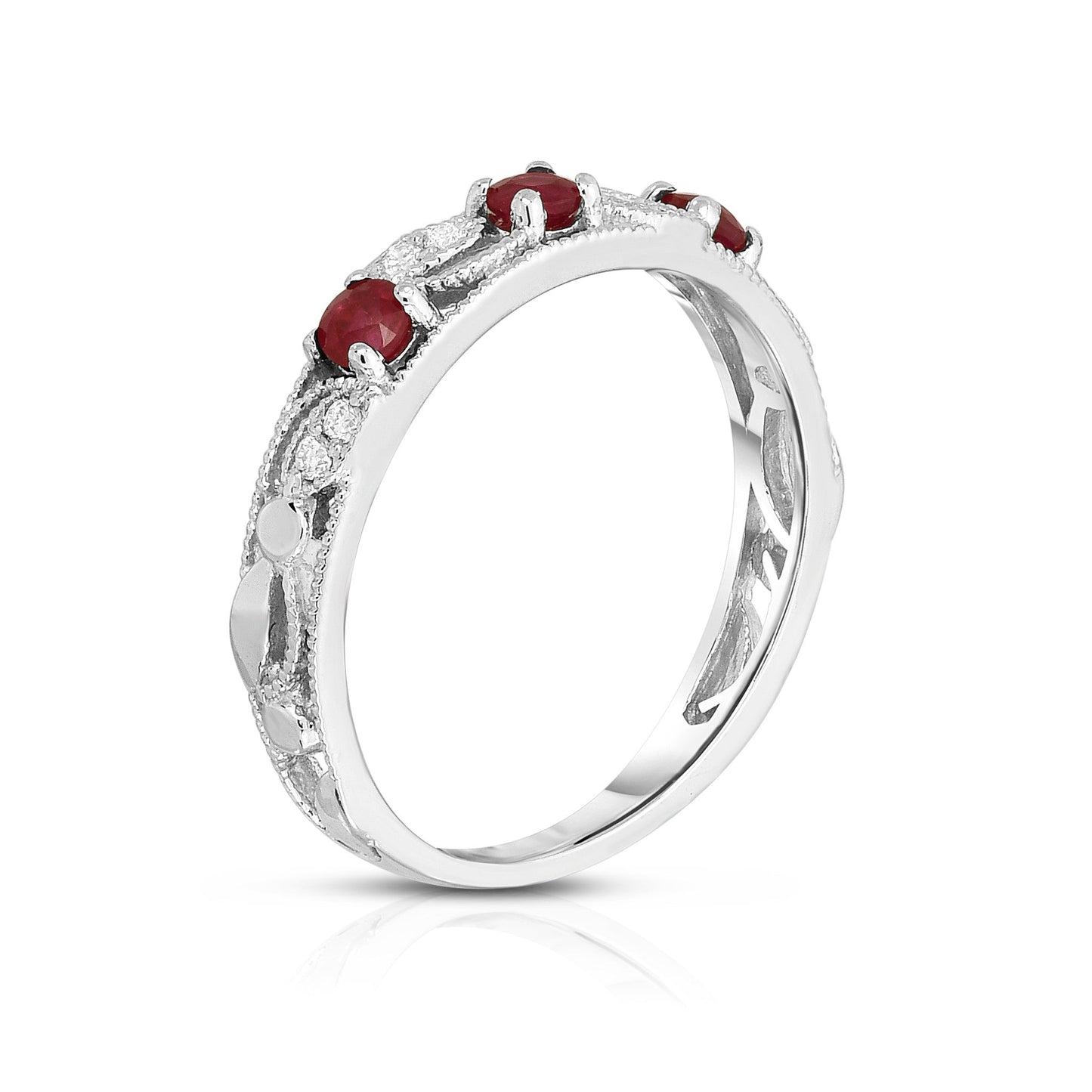 0.25Ct Diamond Stackable Ring in 14K Gold