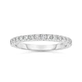 0.50Ct Diamond Eternity Wedding Band in 14K White Gold