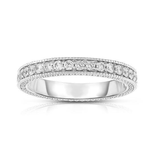 0.40Ct Diamond Stackable Eternity Ring in 14K Gold