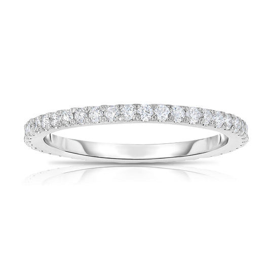 0.40Ct Diamond Eternity Ring in 14K Gold